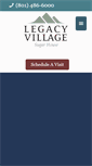 Mobile Screenshot of legacyvillagesugarhouse.com